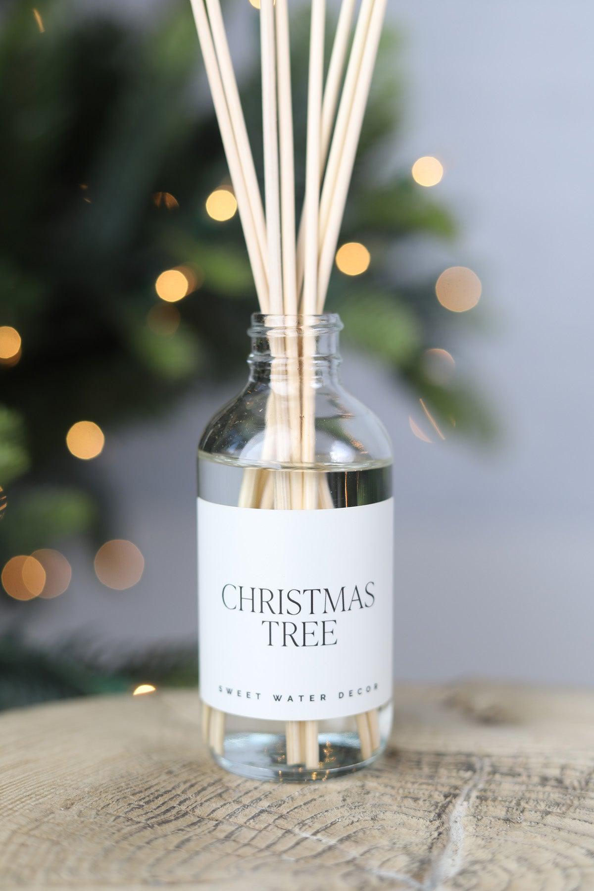 Christmas Tree Clear Reed Diffuser