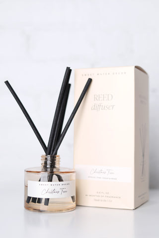 Christmas Tree Reed Diffuser - Tinted Glass