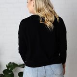 Clarice Cozy Sweater - Black