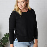 Clarice Cozy Sweater - Black