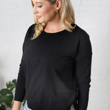 Clarice Cozy Sweater - Black