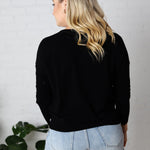 Clarice Cozy Sweater - Black - FINAL SALE