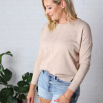 Clarice Cozy Sweater - Oatmeal