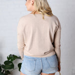 Clarice Cozy Sweater - Oatmeal