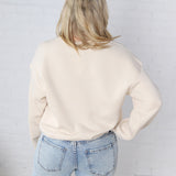 Classic United States of America Graphic Sweatshirt - Heather Dust