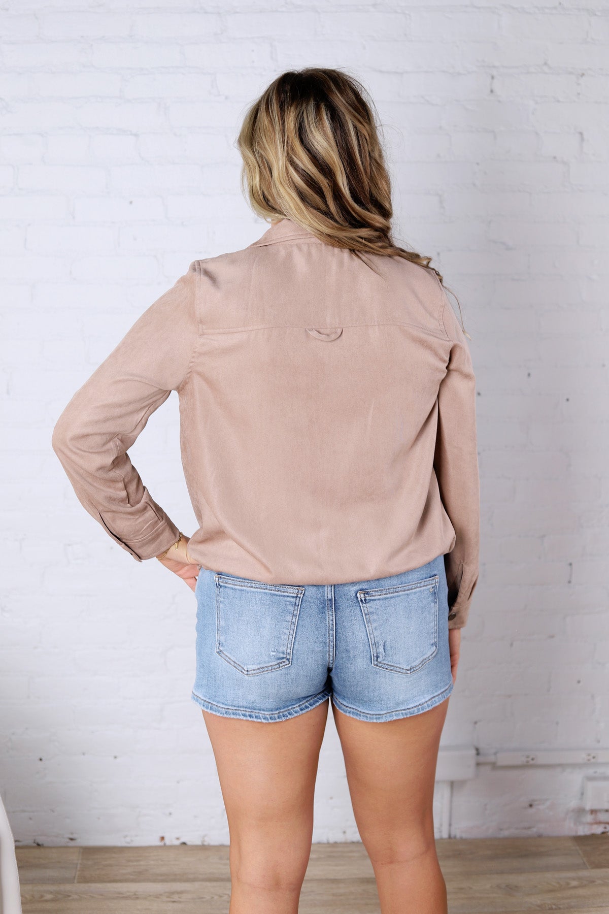 Claudie Cropped Utility Jacket - Sand