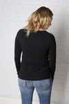 Colton Black Crewneck Sweater