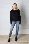 Colton Black Crewneck Sweater