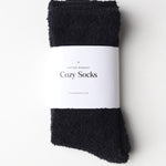 Cozy Cloud Socks - Black