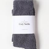 Cozy Cloud Socks - Charcoal