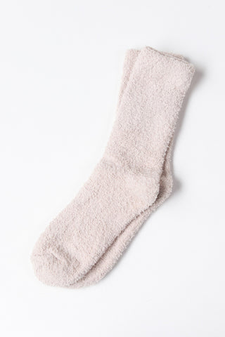 Cozy Cloud Socks - Ivory