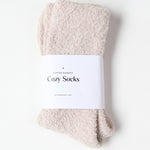 Cozy Cloud Socks - Ivory