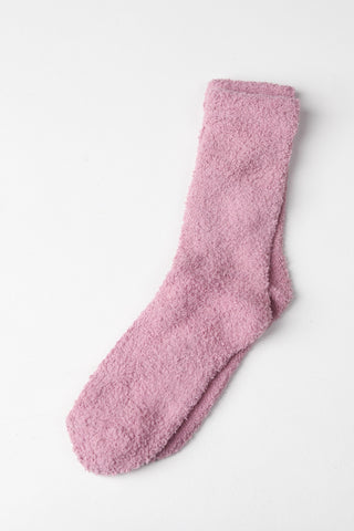 Cozy Cloud Socks - Orchid Purple