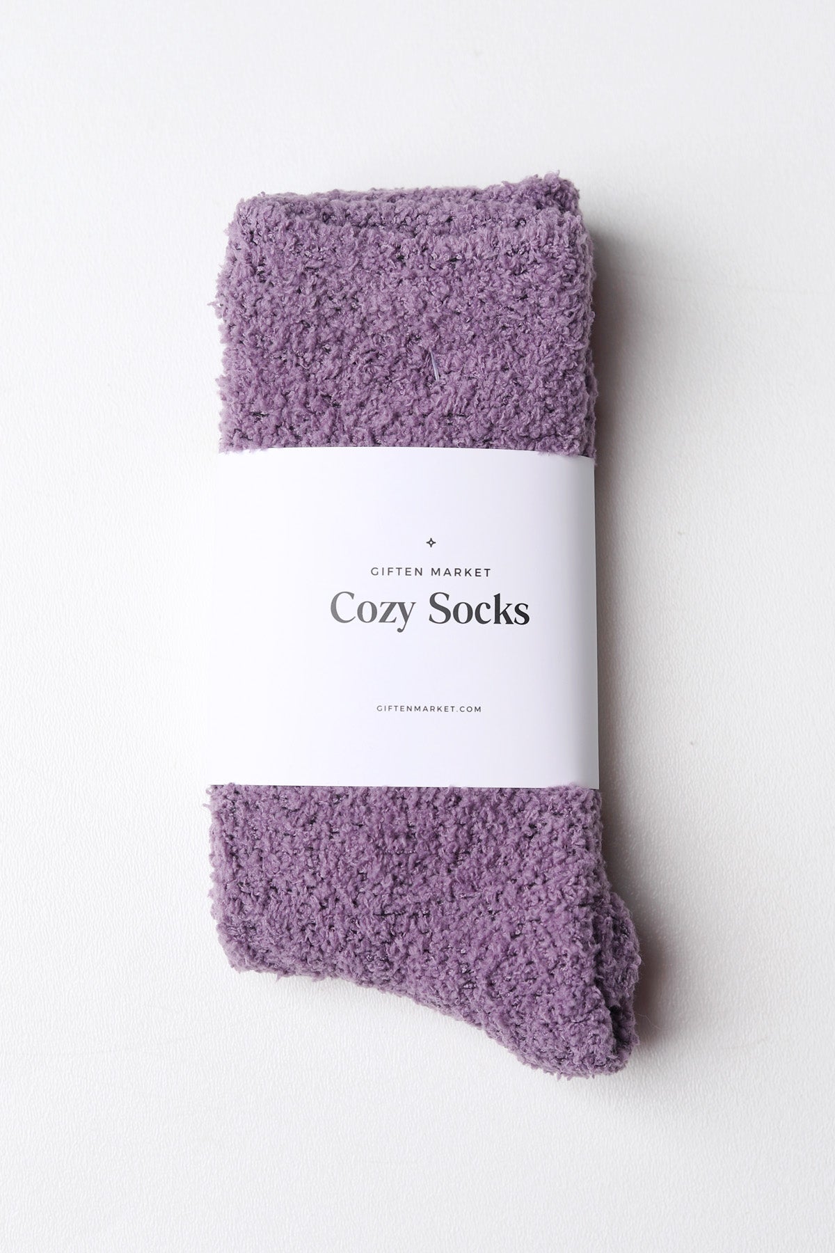 Cozy Cloud Socks - Plum Purple