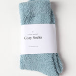 Cozy Cloud Socks - Stone Blue