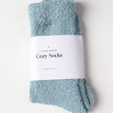 Cozy Cloud Socks - Stone Blue