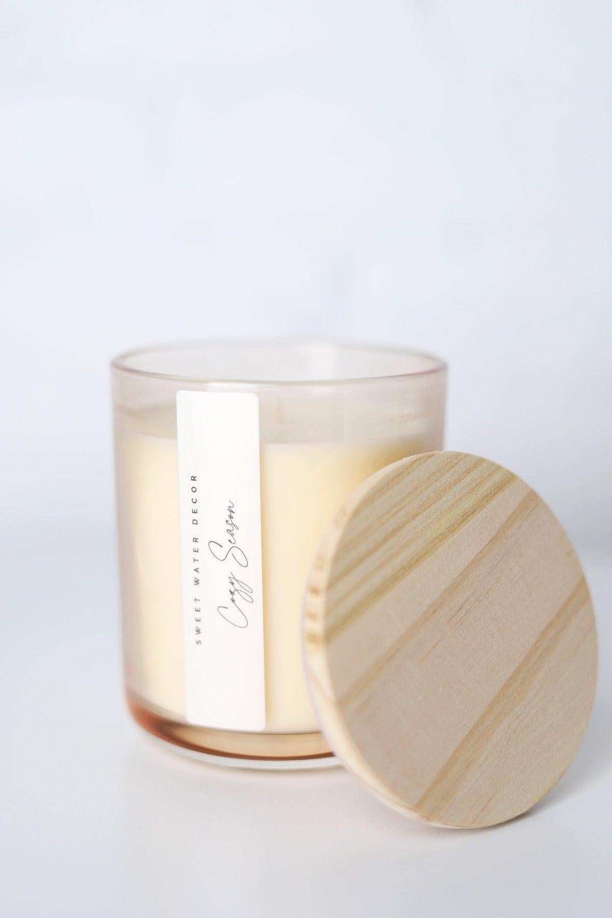 Cozy Season 12 oz. Candle - Tinted Glass