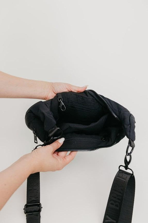Crescent Bag by Brixley - Black