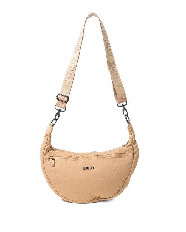 Crescent Bag by Brixley - Caramel