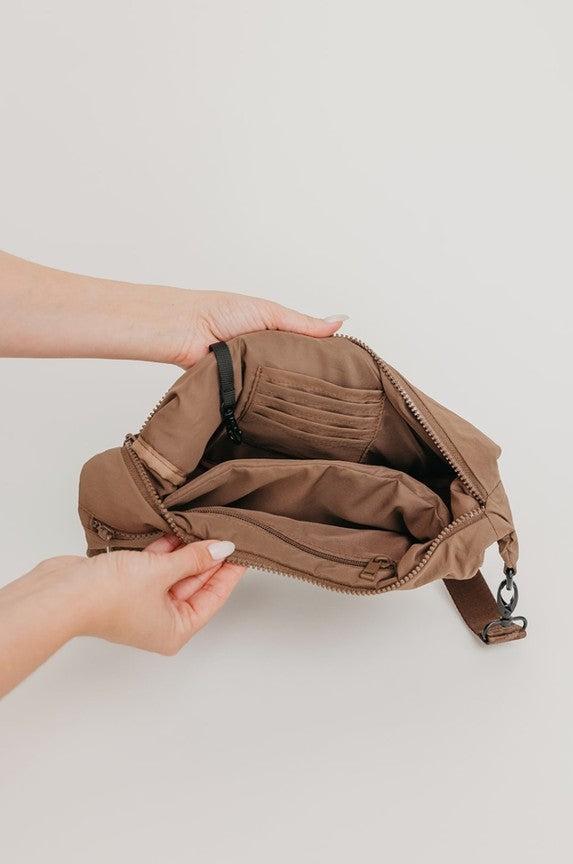 Crescent Bag by Brixley - Mocha
