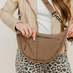 Crescent Bag by Brixley - Mocha