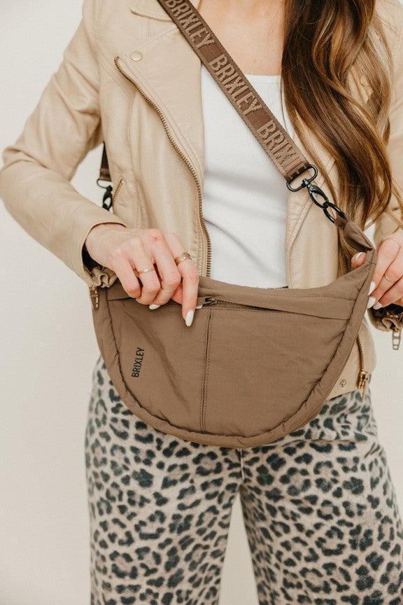 Crescent Bag by Brixley - Mocha