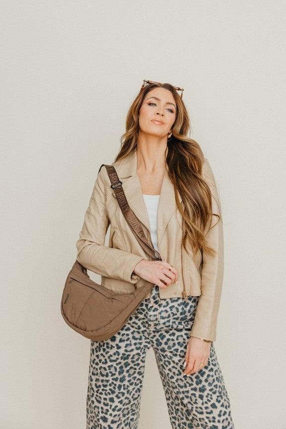 Crescent Bag by Brixley - Mocha