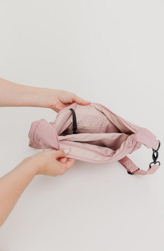 Crescent Bag by Brixley - Peony