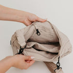 Crescent Bag by Brixley - Vanilla