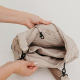Crescent Bag by Brixley - Vanilla