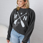 Crosstown Unisex Crewneck - Pigment Black