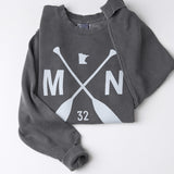 Crosstown Unisex Crewneck - Pigment Black FINAL SALE