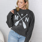 Crosstown Unisex Crewneck - Pigment Black