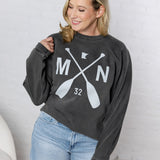 Crosstown Unisex Crewneck - Pigment Black