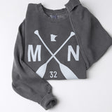 Crosstown Unisex Crewneck - Pigment Black