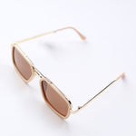 Cruz Polarized Lens Sunglasses - Cream/Brown