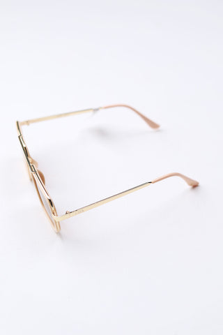Cruz Polarized Lens Sunglasses - Cream/Brown