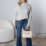 Davinia Soft Knit Sweater - Grey