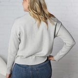 Davinia Soft Knit Sweater - Grey