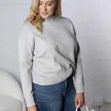 Davinia Soft Knit Sweater - Grey