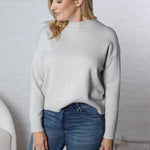 Davinia Soft Knit Sweater - Grey