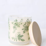 Delft 12 oz Soy Candle - Green