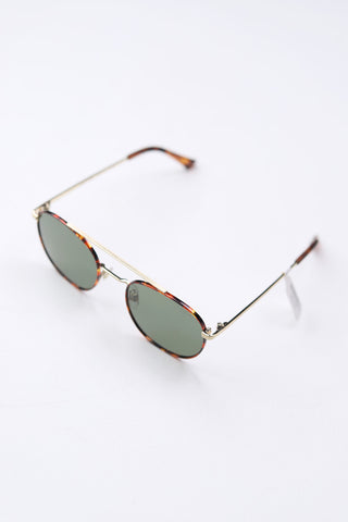 Easton Polarized Lens Sunglasses - Tortoise/Green