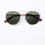 Easton Polarized Lens Sunglasses - Tortoise/Green