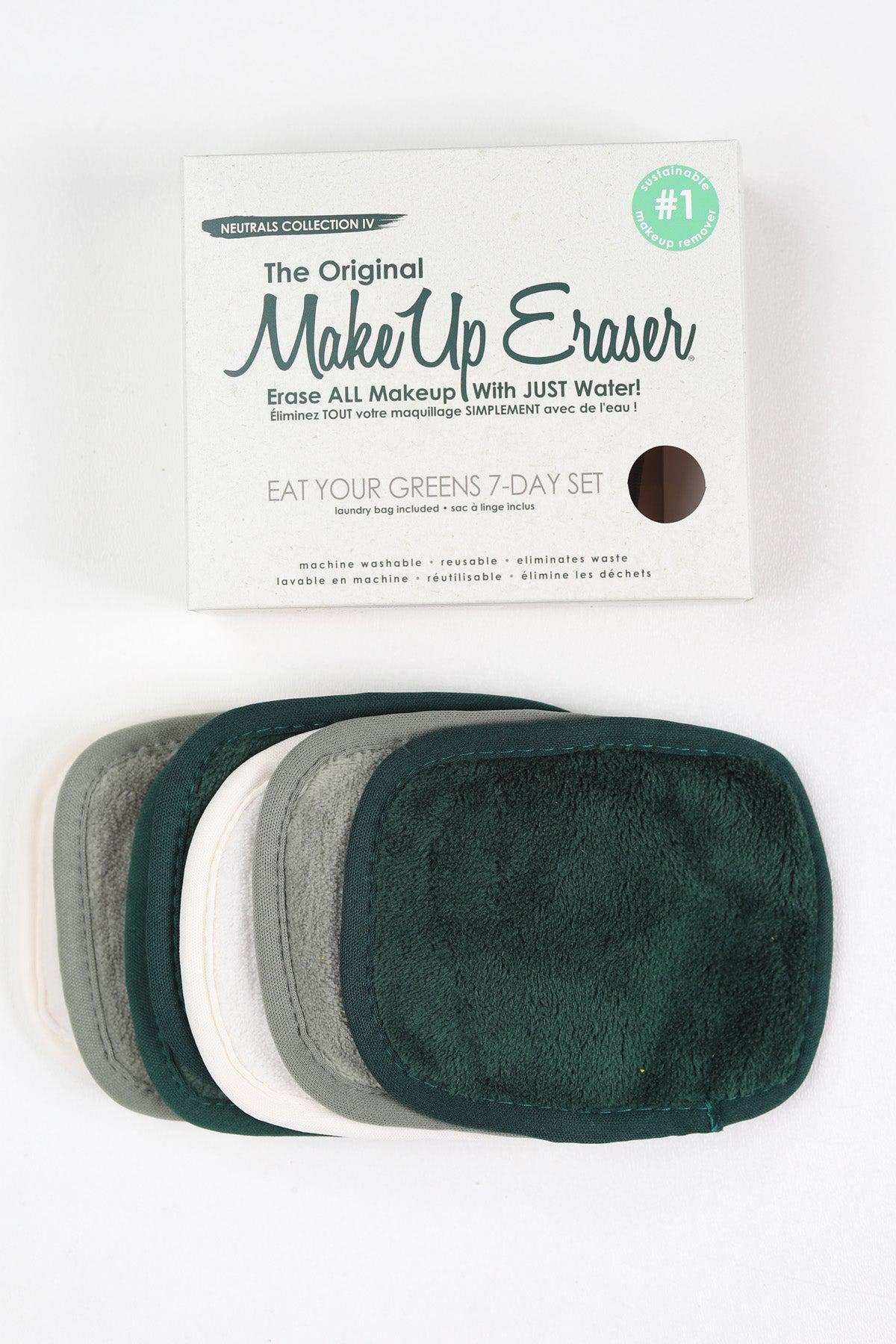 Eat Your Greens 7-Day MakeUp Eraser Set