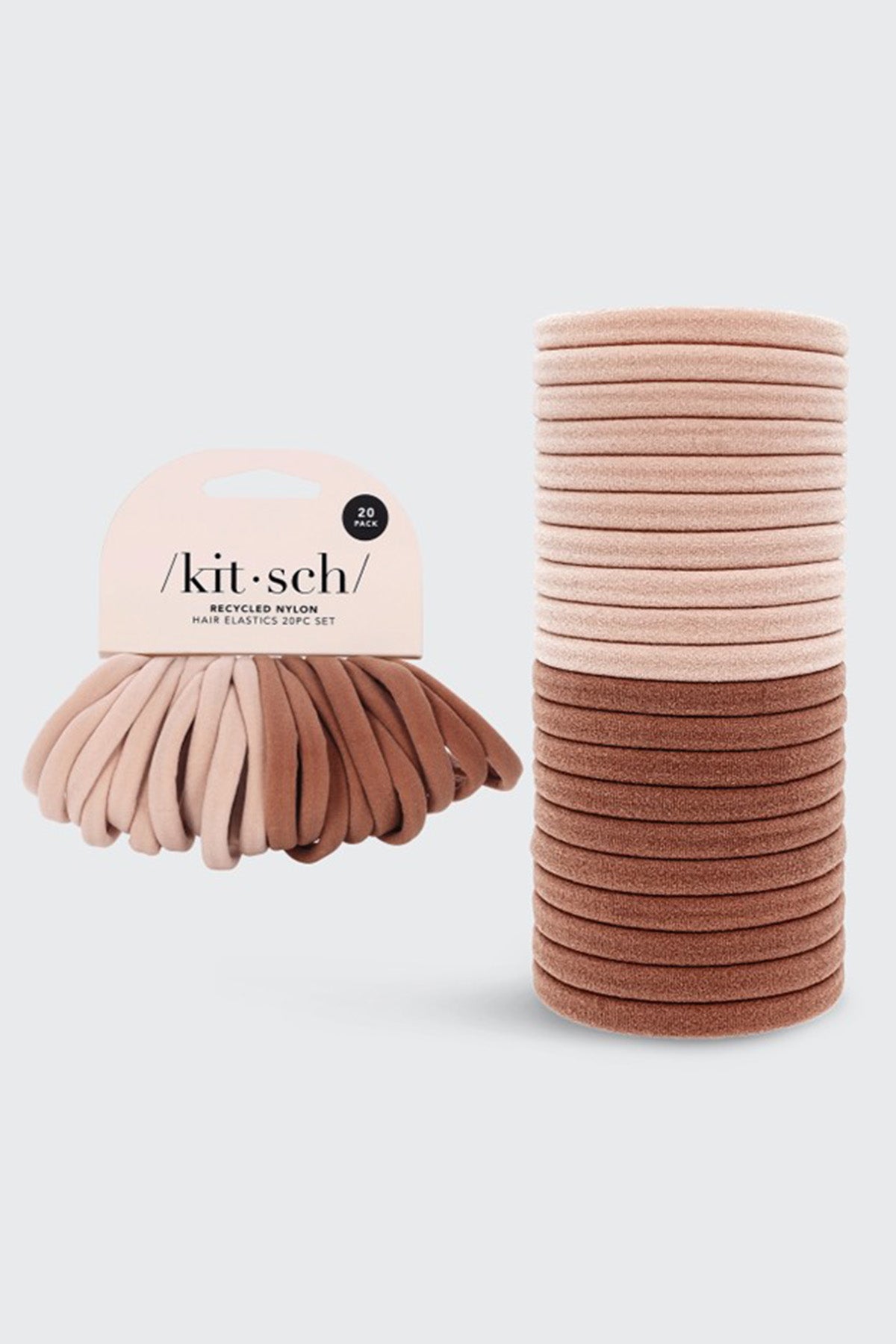 Eco- Friendly Nylon Elastics - Blush