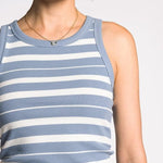 Edlin Tank - Cloud Blue/Ivory FINAL SALE