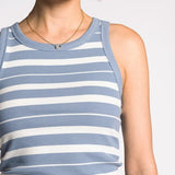 Edlin Tank - Cloud Blue/Ivory FINAL SALE