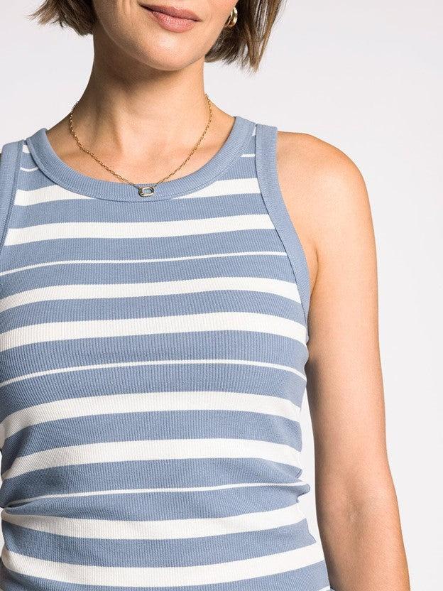 Edlin Tank - Cloud Blue/Ivory FINAL SALE