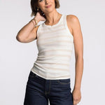 Edlin Tank - Ivory/Latte